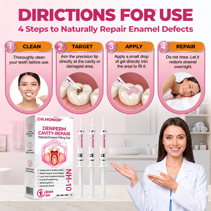 Cavity-Repair Natural Enamel Filling Gel