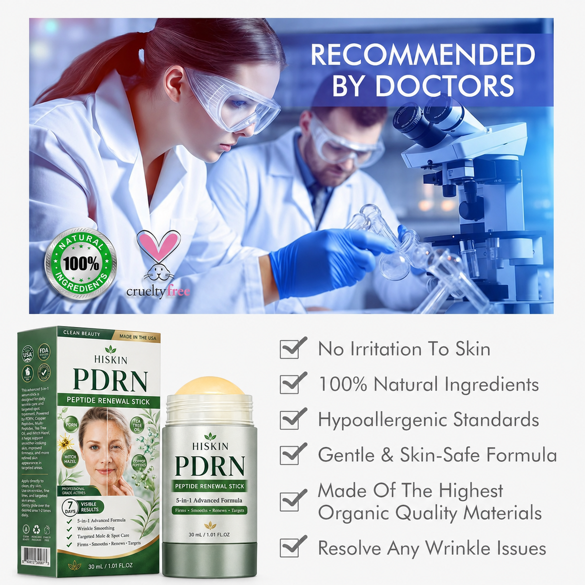 𝑯𝑰𝑺𝑲𝑰𝑵® PDRN Anti‑Aging & Targeted Spot Care✨(Helps Smooth Wrinkles, Support Firmer‑Looking Skin, and Improve The Appearance Of Visible Spots in 7 days🕑)